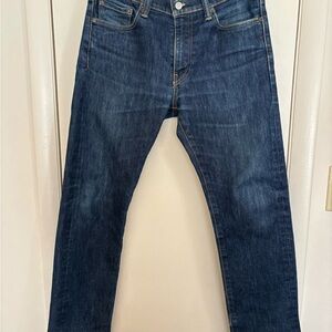 Levi's Blue Straight-Leg Jeans Timeless Style